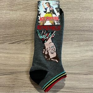 Ace Ventura “When Nature Calls” Low Cut Socks - 2 Pairs (Size 7-12)